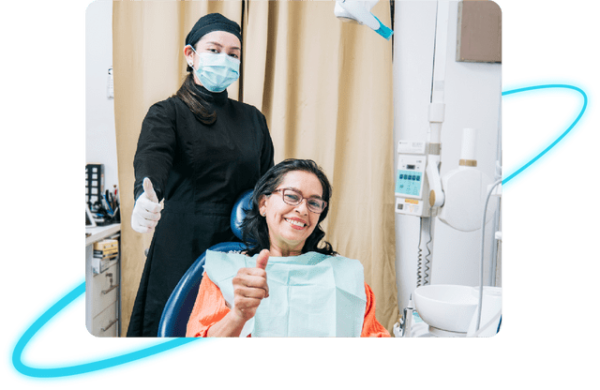 Comfortable dental experience